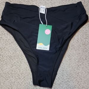 Halara Black Bikini Bottoms